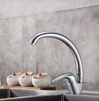 Товар: Смеситель для кухни WesnaArt Listok LIS01-120 Хром - фото 2 Смеситель для кухни WesnaArt Listok LIS01-120 Хром — фото 2, Смесители для кухни