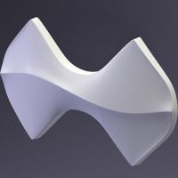 Гипсовая 3д панель Artpole Elementary Flip E-0029 188x330 мм — фото 1, Гипсовые 3Д панели