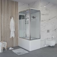 Душевая кабина Niagara Ultra 120x80 L NG-307-01L с гидромассажем — фото 4, Душевые кабины