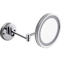 Косметическое зеркало Timo Saona 13074/00 с подсветкой Хром — фото 1, Косметические зеркала