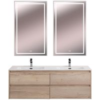 Товар: Тумба под раковину BelBagno Kraft 140 KRAFT-1400-4C-SO-2-RGB подвесная Rovere Galifax Bianco - фото 11 Тумба под раковину BelBagno Kraft 140 KRAFT-1400-4C-SO-2-RGB подвесная Rovere Galifax Bianco — фото 11, Тумбы под раковину