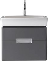 Тумба под раковину Jacob Delafon Reve 60 EB1134-442 подвесная Серый антрацит — фото 2, Тумбы под раковину