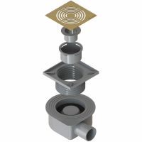 Товар: Душевой трап Boheme Smart Design 984-15-MG с решеткой Золото матовое - фото 2 Душевой трап Boheme Smart Design 984-15-MG с решеткой Золото матовое — фото 2, Трапы для душа