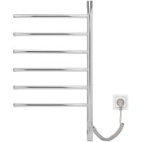 Электрический полотенцесушитель Vincea 43х80 VTD-1S2CE Хром — фото 1, Электрические полотенцесушители