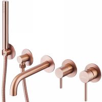 Товар: Смеситель для ванны Abber Wasser Kreis AF8130MRG Розовое золото матовое - фото 1 Смеситель для ванны Abber Wasser Kreis AF8130MRG Розовое золото матовое — фото 1, Смеситель для ванны