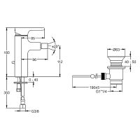Товар: Смеситель для биде Jacob Delafon Singulier Хром арт-E10865-CP - фото 2 Смеситель для биде Jacob Delafon Singulier Хром арт-E10865-CP — фото 2, Смесители для биде