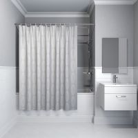 Товар: Штора для ванны Iddis Base 180х200 BD05P18i11 Серая - фото 2 Штора для ванны Iddis Base 180х200 BD05P18i11 Серая — фото 2, Аксессуары для туалета