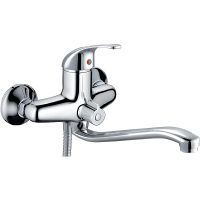 Смеситель для ванны Frap H29 F2229 универсальный Хром — фото 1, Смеситель для ванны