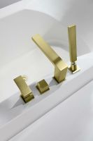 Товар: Смеситель на борт ванны Timo Selene 2130/17Y Золото матовое - фото 6 Смеситель на борт ванны Timo Selene 2130/17Y Золото матовое — фото 6, Смесители