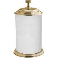 Ведро для мусора Boheme Royal Cristal 10934-G Золото — фото 1, Мусорные ведра