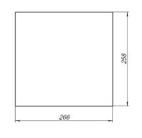 Полка для стеллажа Allen Brau Liberty 30 1.33009.G Графит — фото 5, Комплектующие для душевого оборудования