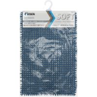 Коврик для ванной комнаты Fixsen Soft FX-4001C 40х60 Синий — фото 2, Аксессуары для туалета