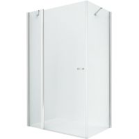 Душевой уголок New Trendy New Soleo Chrome 90x70 K-0649 профиль Хром стекло прозрачное — фото 1, Душевые уголки