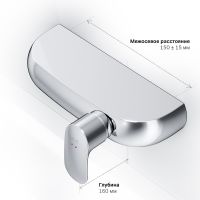 Смеситель для душа AM.PM Sensation F3020000 хром — фото 9, Смеситель для душа