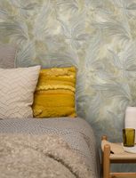 Обои Fipar Amalfi R 23407 Винил на флизелине (1,06*10,05) Бежевый/Серый/Серебряный, Абстракция/Штукатурка — фото 2, Обои для стен