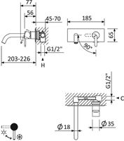 Товар: Смеситель для раковины Cezares Leaf LEAF-BLI1-BIO Белый матовый - фото 6 Смеситель для раковины Cezares Leaf LEAF-BLI1-BIO Белый матовый — фото 6, Смесители