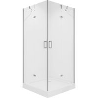 Душевой уголок Niagara Nova 90х90 NG-6613-08 профиль Хром стекло прозрачное — фото 1, Душевые уголки