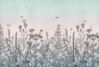 Товар: Фреска Ortograf Flora 31062 Фактура бархат FX Флизелин (4*2,7) Бирюзовый/Розовый, Цветы/Бабочки - фото 2 Фреска Ortograf Flora 31062 Фактура бархат FX Флизелин (4*2,7) Бирюзовый/Розовый, Цветы/Бабочки — фото 2, Фрески