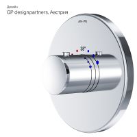 Смеситель для душа AM.PM Like F8075500 с термостатом Хром — фото 8, Смеситель для душа