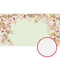 Фреска Ortograf Flora 31286 Фактура бархат FX Флизелин (5*2,7) Зеленый/Разноцветный, Цветы — фото 1, Фрески