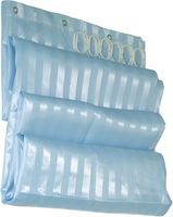 Товар: Штора для ванны Haiba HB74004 Голубая - фото 2 Штора для ванны Haiba HB74004 Голубая — фото 2, Аксессуары для туалета