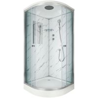 Душевая кабина Niagara Luxe 90x90 NG-7701M без гидромассажа — фото 1, Душевые кабины