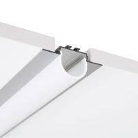 Товар: Профиль алюминиевый Arlight 019185 встраиваемый Серебристый - фото 3 Профиль алюминиевый Arlight 019185 встраиваемый Серебристый — фото 3, Профили для светодиодных лент