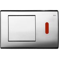 Клавиша смыва Tece Planus 6В 9820198 для унитаза Хром — фото 1, Комплектующие для душевого оборудования