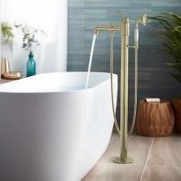 Товар: Смеситель для ванны Aquatek Классик AQ1545PG Полированное золото - фото 6 Смеситель для ванны Aquatek Классик AQ1545PG Полированное золото — фото 6, Смесители напольные