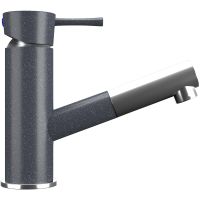 Смеситель для кухни Ulgran Classic U-009-343 Антрацит — фото 1, Смесители
