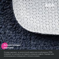 Товар: Коврик для ванной комнаты Iddis Promo 65х45 PSQS05Mi12 Синий - фото 5 Коврик для ванной комнаты Iddis Promo 65х45 PSQS05Mi12 Синий — фото 5, Аксессуары для туалета