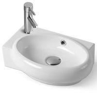 Раковина SantiLine 42 SL-2022R Белая — фото 1, Мини-раковины