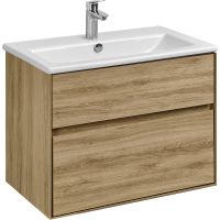 Тумба под раковину Aquaton Либерти 75 1A279501LYC70 подвесная Дуб эльвезия — фото 6, Тумбы под раковину