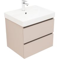 Товар: Тумба под раковину Aquanet Вега 2.0 60 337941 подвесная Бежевая - фото 2 Тумба под раковину Aquanet Вега 2.0 60 337941 подвесная Бежевая — фото 2, Мебель для ванной