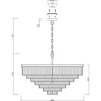 Товар: Люстра Maytoni Neoclassic Revero MOD085PL-16BS Прозрачная Латунь - фото 6 Люстра Maytoni Neoclassic Revero MOD085PL-16BS Прозрачная Латунь — фото 6, Люстры