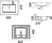 Товар: Тумба с раковиной STWORKI Эстерсунд 60 440924 подвесная Белая матовая - фото 14 Тумба с раковиной STWORKI Эстерсунд 60 440924 подвесная Белая матовая — фото 14, Мебель для ванной