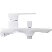 Смеситель для ванны Orange Lutz M04-100w Белый — фото 2, Смесители