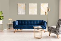 Обои Hygge 77 Colors C5 04 Флизелин (1*10,05) Зеленый, Однотонные — фото 2, Обои для стен