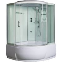 Душевой бокс WeltWasser WW500 Emmer 13555-2 135х135 10000004657 профиль Хром стекло прозрачное — фото 1, Душевые боксы