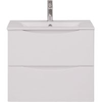 Товар: Тумба с раковиной Bond Cube 60 подвесная Белая матовая арт-T01605-S05W - фото 2 Тумба с раковиной Bond Cube 60 подвесная Белая матовая арт-T01605-S05W — фото 2, Тумбы с раковиной