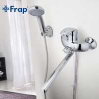 Смеситель для ванны Frap H21 F2221 универсальный Хром — фото 2, Смесители