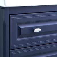 Тумба под раковину ASB-Woodline Кастелло 80 12061 подвесная Пейна (Синий) — фото 4, Мебель для ванной