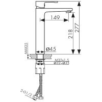 Товар: Смеситель для раковины Kaiser Elite 01111-2 Черный матовый - фото 2 Смеситель для раковины Kaiser Elite 01111-2 Черный матовый — фото 2, Смесители