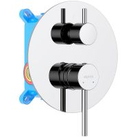 Смеситель для душа Aquatek Европа AQ1346CR Хром — фото 1, Смеситель для душа