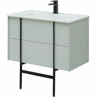 Тумба под раковину Allen Brau Reality 80 1.32005.PWM подвесная Папирус матовый — фото 20, Тумбы под раковину