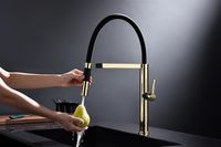 Товар: Смеситель для кухни Paulmark Leader Le214101-G Золото - фото 8 Смеситель для кухни Paulmark Leader Le214101-G Золото — фото 8, Смесители