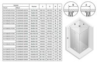 Товар: Душевой уголок New Trendy New Soleo Chrome 80х70 D-0148A/D-0151A профиль Хром стекло прозрачное - фото 8 Душевой уголок New Trendy New Soleo Chrome 80х70 D-0148A/D-0151A профиль Хром стекло прозрачное — фото 8, Душевые уголки