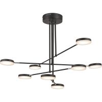 Подвесной светильник Maytoni Modern Fad MOD070PL-L48B3K Черный матовый — фото 1, Подвесные светильники