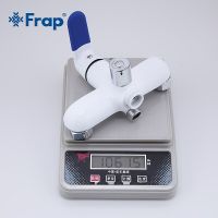 Смеситель для ванны Frap H34 F2234 универсальный Белый Хром — фото 11, Смеситель для ванны