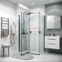 Товар: Душевой уголок Grossman Pragma 120х90 120.K33.03.1290.21.00 профиль Черный матовый стекло прозрачное - фото 4 Душевой уголок Grossman Pragma 120х90 120.K33.03.1290.21.00 профиль Черный матовый стекло прозрачное — фото 4, Душевые уголки